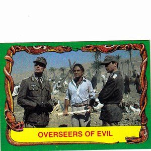 Overseers of Evil #43 - Raiders of Lost Ark 1981 Trading Card